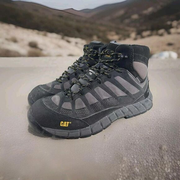 Cat Footwear Men's Streamline CT S1P Safety Mid Shoes US 10 Composite Toe Boots - Picture 1 of 11